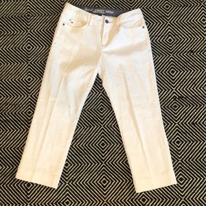 Tommy Hilfiger cropped white pants